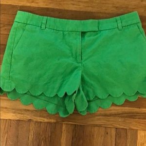 COPY - Green J. Crew shorts in great condition